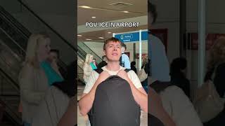 I think a GED is just as good #ice #airport #leftist #snl #comedy