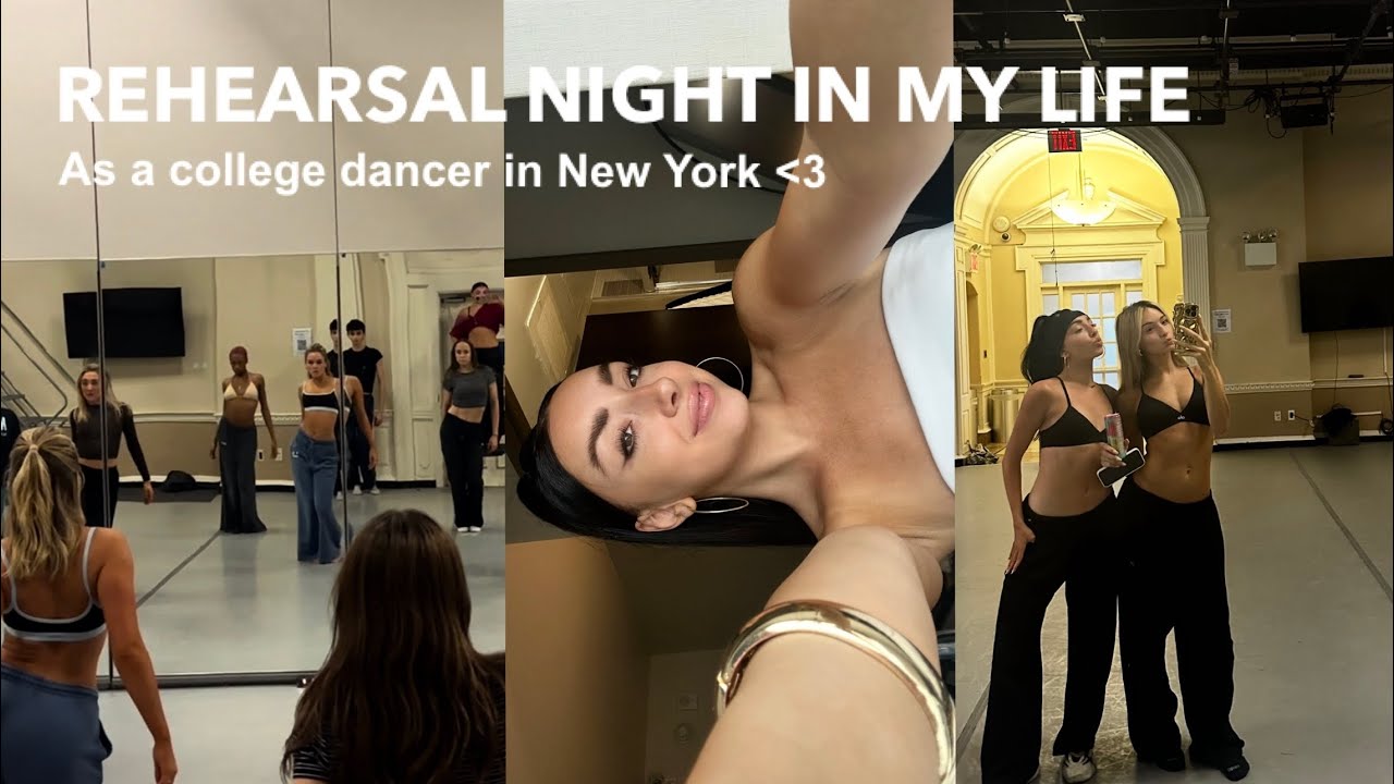 my night as a college dancer in new york directing & choreographing | Episode 2 VLOG