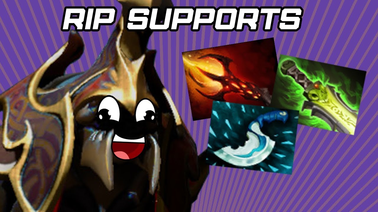Dota 2 - Nyx with Dagon = RIP supports - YouTube