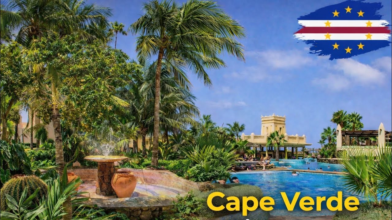 Cape Verde, Riu Touareg , Boa Vista . Walking around . 4k video  #subscribe 