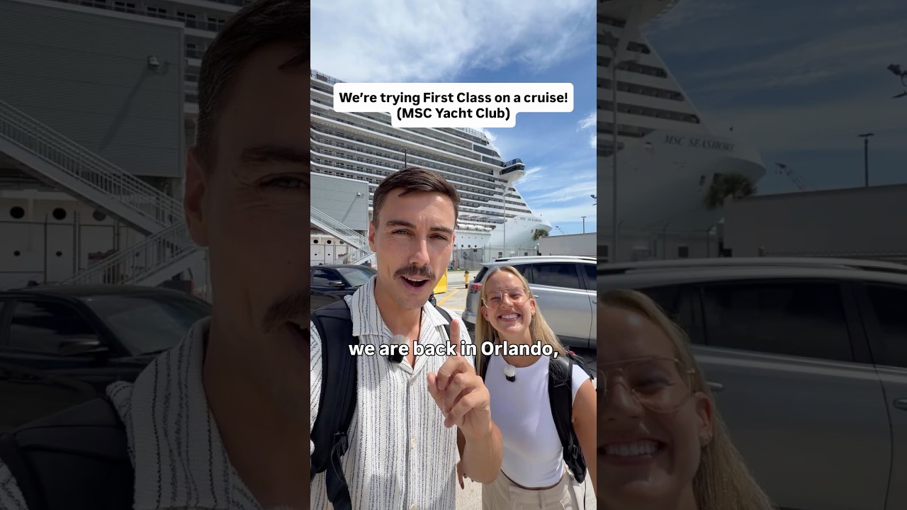 Boarding MSC Yacht Club (First class cruise) 🚢 #cruise #luxury