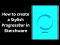Stylish ProgessBar in Sketchware || How to create a Stylish ProgressBar in Sketchware ||