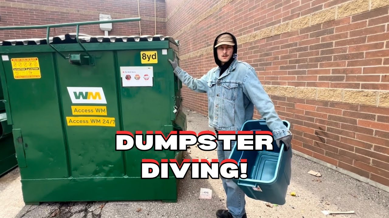 Dumpster Diving Our Go-To Route! Great Haul!