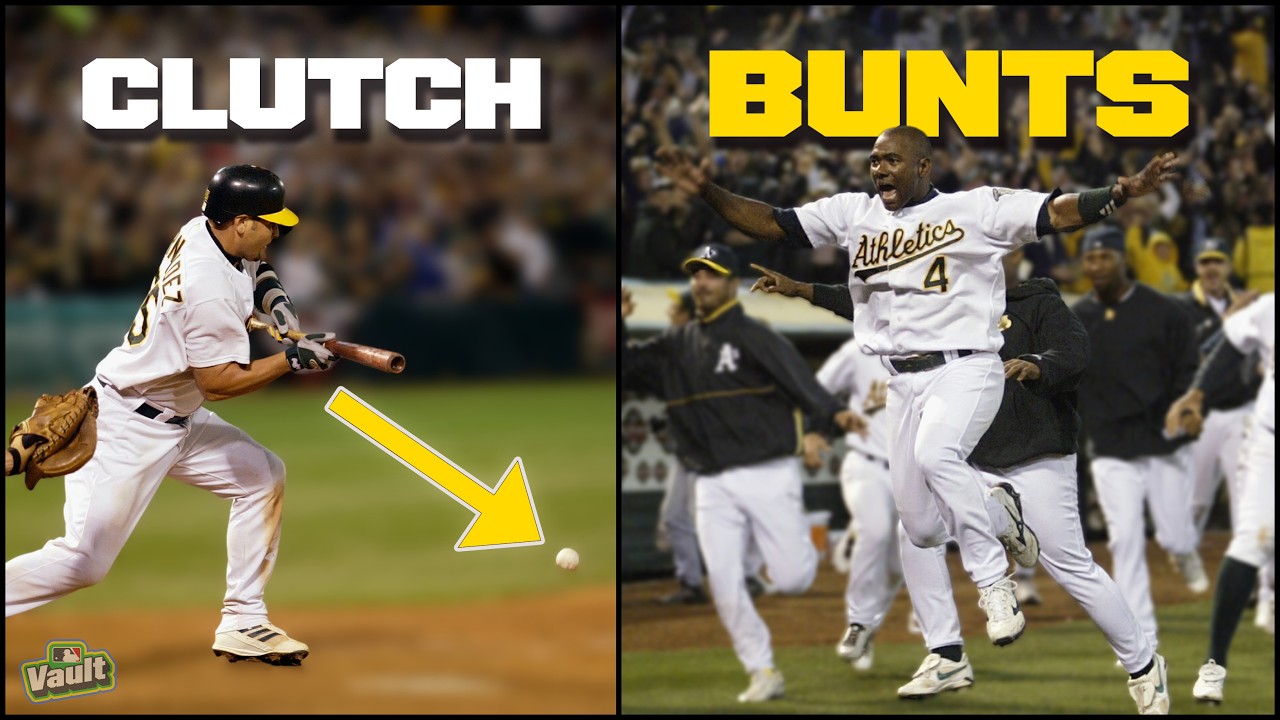 PERFECT Bunts in Increasingly Clutch Situations!