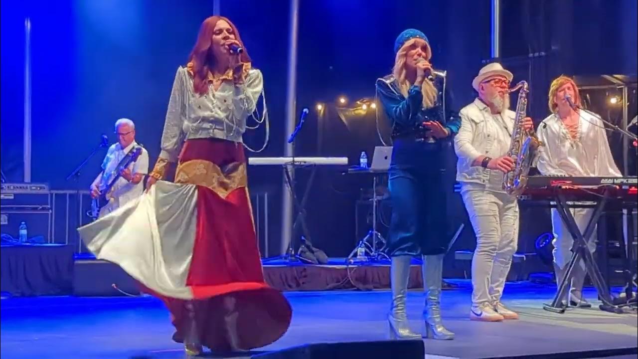 Abba the concert at freeman stage playing waterloo 8 12 2023 youtube