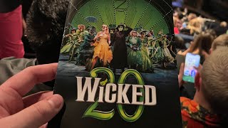 WICKED 20th ANNIVERSARY CURTAIN CALL | October 30, 2023  | Gershwin Theatre