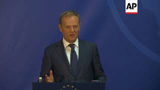 EU Council president urges Kosovo to normalise relations with Serbia