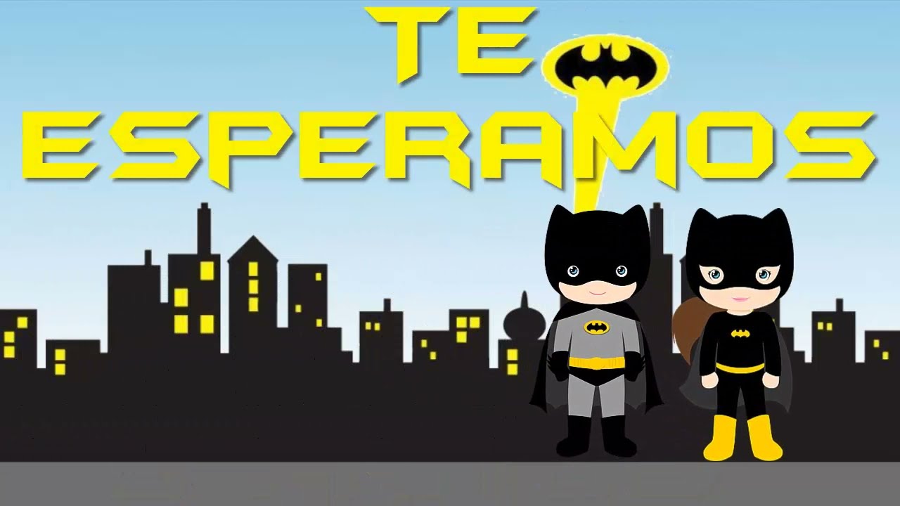 Video De Invitacion De Batman Youtube