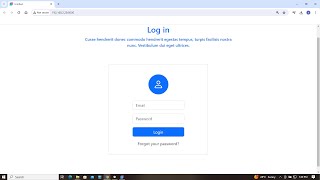 PHP, HTML, JAVASCRIPT, BOOTSTRAP STUDIO,  LOGIN AND LOGOUT WEBSITE USING OBJECT ORIENTED PROGRAMMING