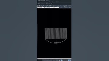 Curve projection #autocad #autocaddesign #civilengineering