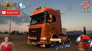 Euro Truck Simulator 2 (1.41 Beta) 

Bottem Tuning and Roof Slots for The new DAF XG by ?KT modding First Look Paid Mods Realistic Rain v4.0 [1.41] Cold Rain v0.2.2 [1.40] Animated gates in companies v3.8 [Schumi] Real Company Logo v1.4 [Schumi] Company addon v1.9 [Schumi] Trailers and Cargo Pack by Jazzycat Motorcycle Traffic Pack by Jazzycat FMOD ON and Open Windows Naturalux Graphics and Weather Spring Graphics/Weather v4.0 (1.40) by Grimes Test Gameplay ITA Europe Reskin v1.1 by Mirfi + DLC's & Mod
-Works for 1.41
-Works for XG and XG+ cabine
-Comes with three variants
-Works for 1.40/1.41
-Including mirror slots
-Works for XG+ cabine
-Comes with all lights accessories (including lightbox!)
https://ktmoddingg.gumroad.com/

For Donation and Support my Channel
https://paypal.me/isabellavanelli?loc......

#SCSSoftware #ETS2 #TruckAtHome???????????????????? #covid19italia????????????????????
Euro Truck Simulator 2   
Road to the Black Sea (DLC)   
Beyond the Baltic Sea (DLC)  
Vive la France (DLC)   
Scandinavia (DLC)   
Bella Italia (DLC)  
Special Transport (DLC)  
Cargo Bundle (DLC)  
Vive la France (DLC)   
Bella Italia (DLC)   
Baltic Sea (DLC)
Iberia (DLC) 
Heart to Russia (DLC) 

American Truck Simulator
New Mexico (DLC)
Oregon (DLC)
Washington (DLC)
Utah (DLC)
Idaho (DLC)
Colorado (DLC)
Wyoming (DLC) 
Texas ( DLC) 

My favorite Youtubers
Neranjana Wijesinghe
https://www.youtube.com/c/NeranjanaWi......
H&AHoney Gaming BG
https://www.youtube.com/c/HAHoneyGami...
Fox On The Box
https://www.youtube.com/c/FoxOnTheBox...
ZN GAMER
https://www.youtube.com/channel/UCUSQ......
Kapitan Kriechbaum
https://www.youtube.com/channel/UCrEQ......
Darwen
https://www.youtube.com/channel/UCyK8......
SimülasyonTÜRK
https://www.youtube.com/user/simulasy......
Squirrel
https://www.youtube.com/user/DaSquirr......
Toast
https://www.youtube.com/channel/UCy2R......
Jeff Favignano
https://www.youtube.com/user/jfavigna...
   
I love you my friends
Sexy truck driver test and gameplay ITA

Support me please thanks
Support me economically at the mail
vanelli.isabella@gmail.com

Roadhunter Trailers Heavy Cargo 
http://roadhunter-z3d.de.tl/?????????...
SCS Software Merchandise E-Shop
https://eshop.scssoft.com/???????????...

Euro Truck Simulator 2
http://store.steampowered.com/app/227......
SCS software blog 
http://blog.scssoft.com/?????????????...

Specifiche hardware del mio PC:
Intel I5 6600k 3,5ghz
Dissipatore Cooler Master RR-TX3E 
32GB DDR4 Memoria Kingston hyperX Fury
MSI GeForce GTX 1660 ARMOR OC 6GB GDDR5
Asus Maximus VIII Ranger Gaming
Cooler master Gx750
SanDisk SSD PLUS 240GB 
HDD WD Blue 3.5" 64mb SATA III 1TB
Corsair Mid Tower Atx Carbide Spec-03
Xbox 360 Controller
Windows 10 pro 64bit