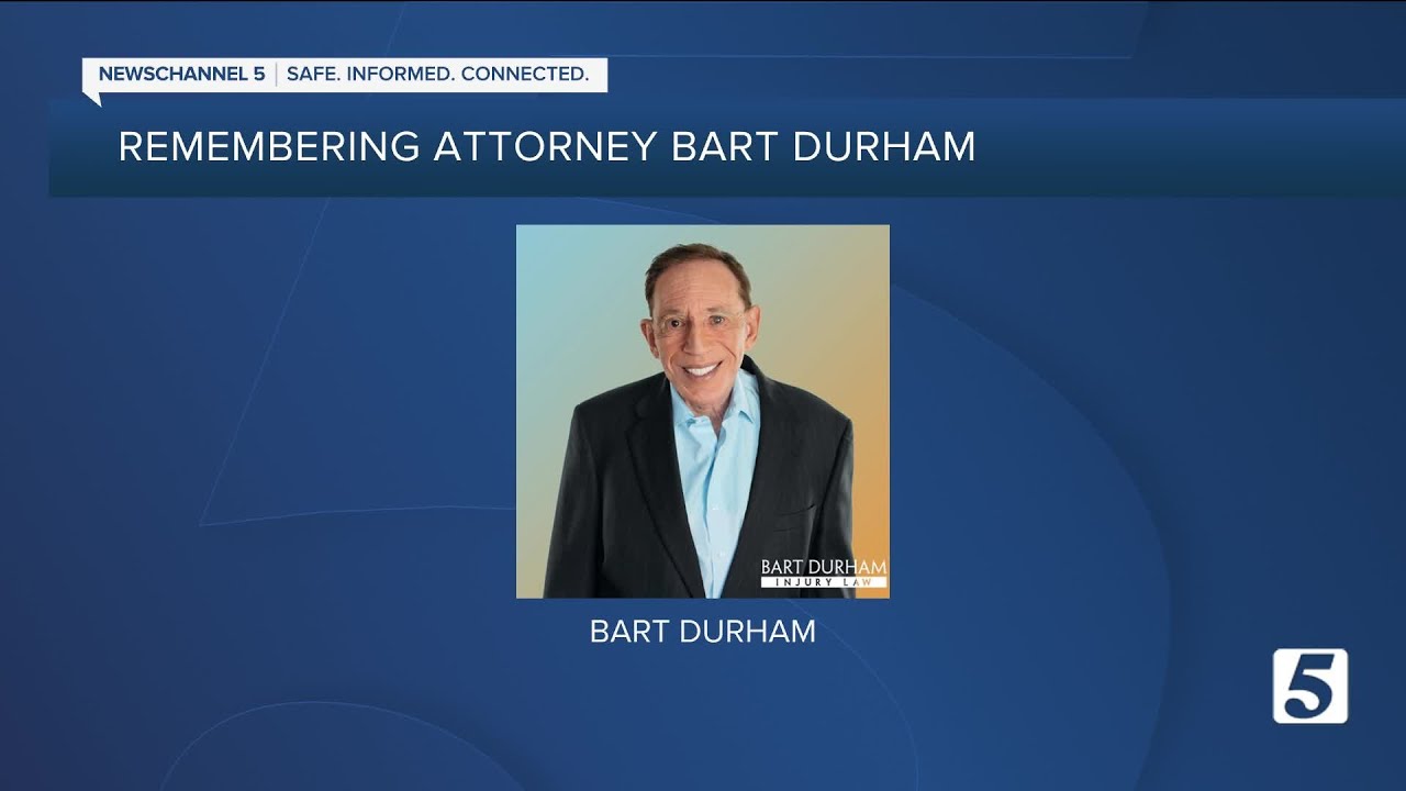 Longtime Nashville lawyer Bart Durham dies at 89