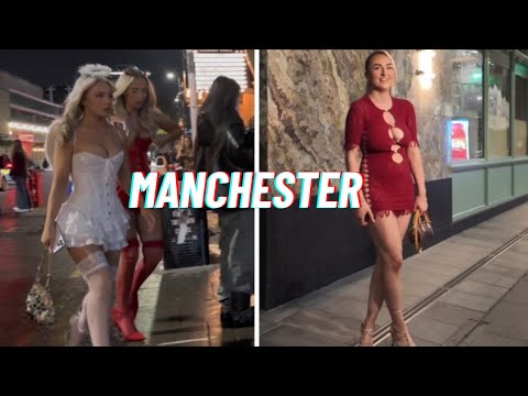 🇬🇧 Manchester Nightlife 2026 🌃 Wild Saturday Night Walk 4K