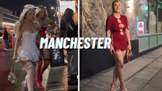 🇬🇧 Manchester Nightlife 2026 🌃 Wild Saturday Night Walk 4K