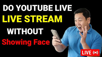 How to Go Live Stream Without Showing Your Face 🆕