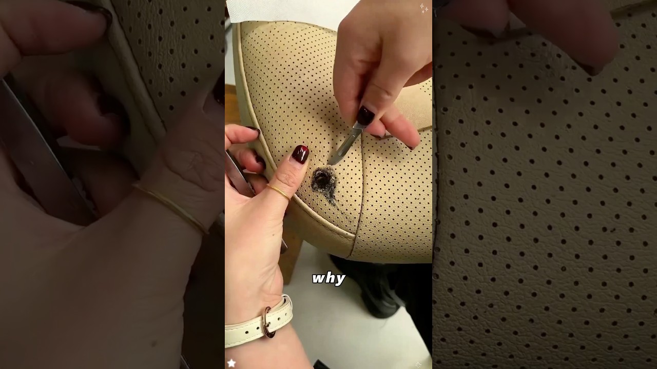 The DIY Car Seat Repair Almost No One Tries in the U.S#didyouknow#knowledge#amazing#fyp