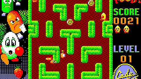 Fast Food Dizzy - Amstrad CPC - Gameplay 🎮