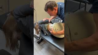 Her Back EXPLODED During Adjustment🤯 #chiropractor #asmr