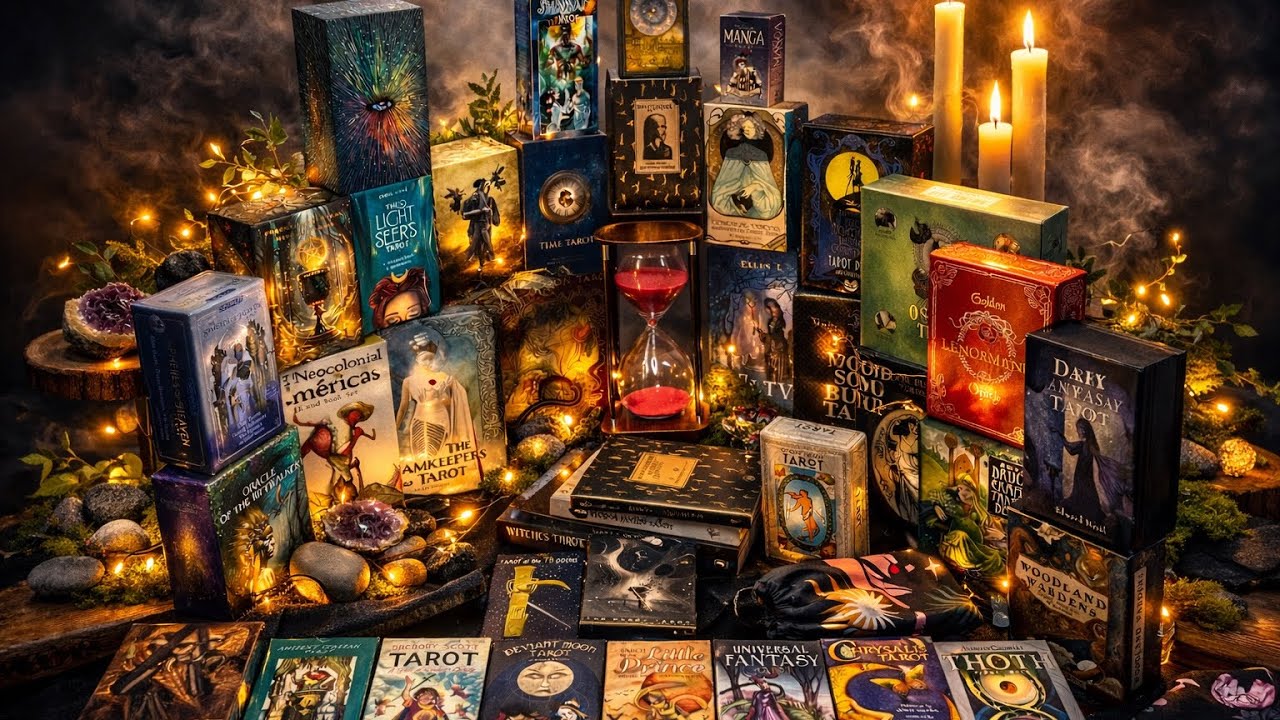 Обзор моей коллекции Таро 2025 | Часть 1 | Есть ли у меня уникальные колоды?