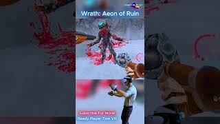Demon Slaying FUN in VR! 🙌 Boomer Shooter - Wrath: Aeon of Ruin #shorts #psvr2