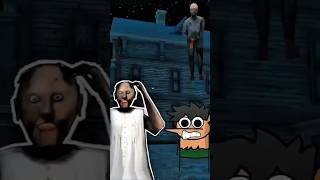 Grandpa Hawa Me Latak Gaya 🤣🤣 Granny Grandpa Game | Granny Game #shorts #gameplay