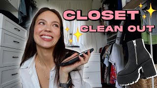 VLOG! ✨ closet organizing , get ready with me & book review!