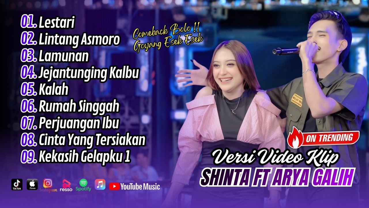Shinta Arsinta Ft Arya Galih - LESTARI - LINTANG ASMORO - LAMUNAN || FULL ALBUM DANGDUT KOPLO 2026