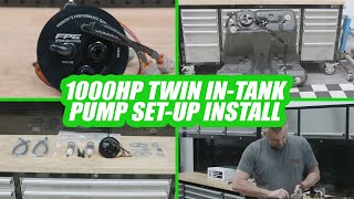 1000hp Twin In-tank Fuel Pump Install R33/R34/S14/S15 - Project No Secrets Ep 16