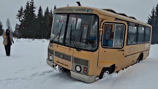 Ставим колеса от ГАЗ-66 на детский автобус ПАЗ 4х4