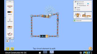 Building a Simple Circuit in PhET | Physics Hub