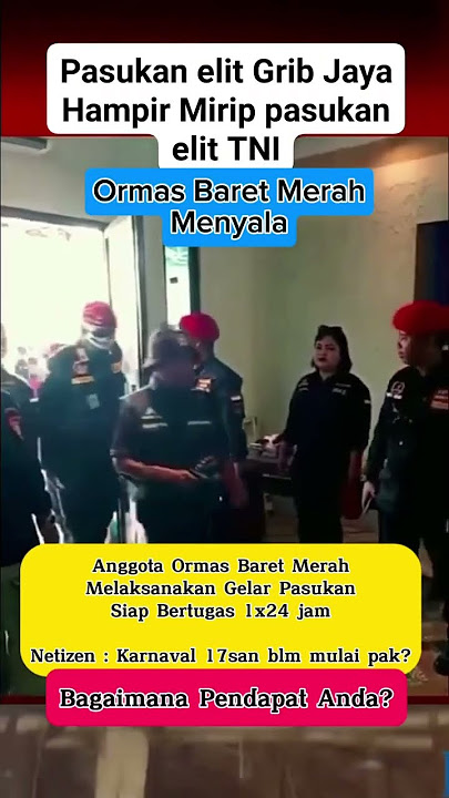 Pasukan Elit Ormas Grib Jaya