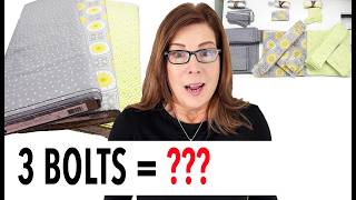 ⁉️ How Many Precuts Can You Secretly Get From THREE 8-Yard Bolts | DIY precuts