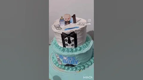 Boss baby cake #shorts #bossbaby #shortvideo #baker