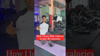 Burn 400 calories easily ✅