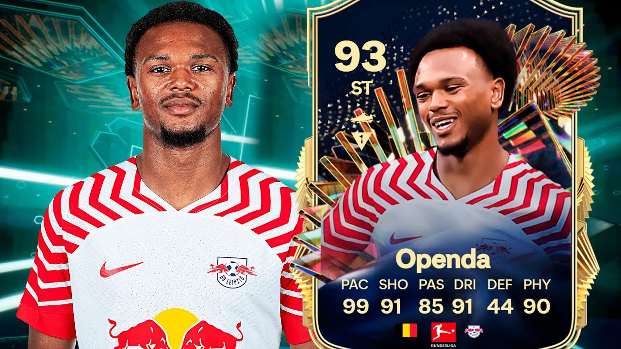 ¡ES INCREÍBLEMENTE BUENO! 😍 93 Loïs OPENDA TOTS PLAYER REVIEW | Ea Sports FC 24