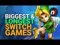 The Biggest & LONGEST Games on Nintendo Switch