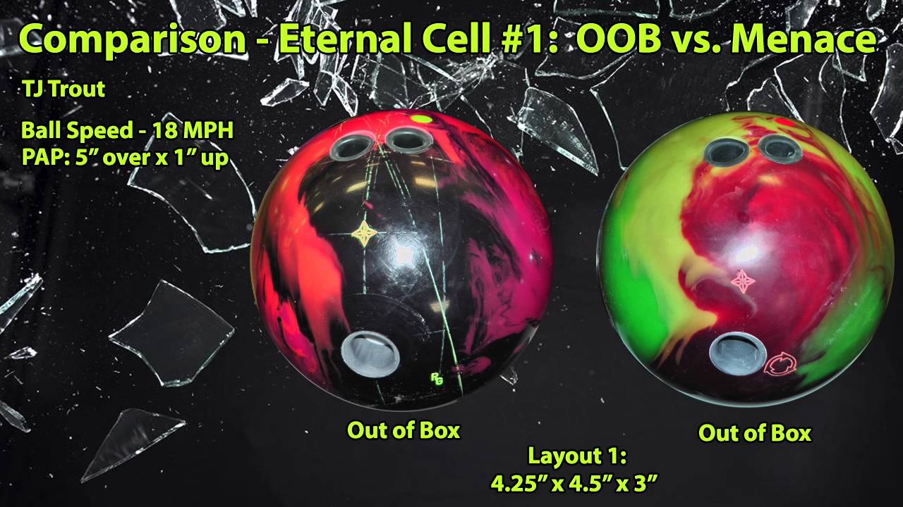 Roto Grip Eternal Cell Bowling Ball Reaction Video Ball Review {vs