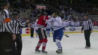 Fraser's Second Tilt of the First Period - 01/05/13