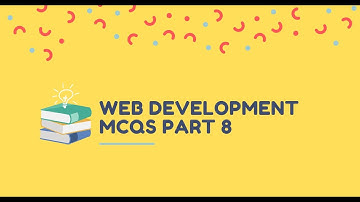 Website and Web Application Development MCQs Part 8