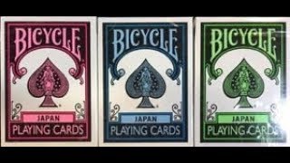 Bicycle Japan Deck Review - YouTube