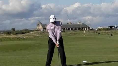 OLIVER WILSON SLOW MOTION 18TH ST ANDREWS DUNHILL LINKS 300909