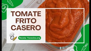 La Mejor Receta de Tomate frito casero, receta fácil y sabrosa ¡No te lo puedes perder!