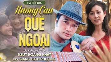 Ca Cổ Hương Cau Quê Ngoại - NSƯT Hoàng Nhất Ft NS Giang Bích Phượng | Vọng Cổ Cải Lương Xưa Hay Nhất