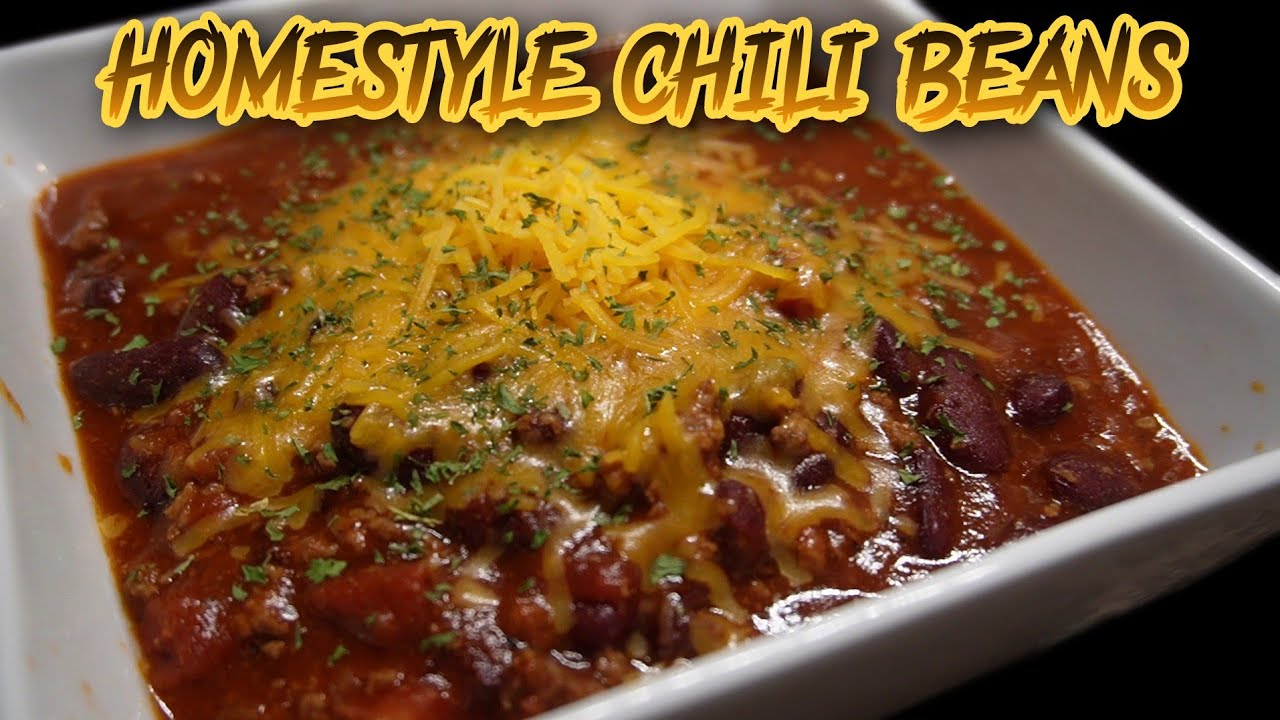 Easy Chili Recipe Best Chili Recipe YouTube