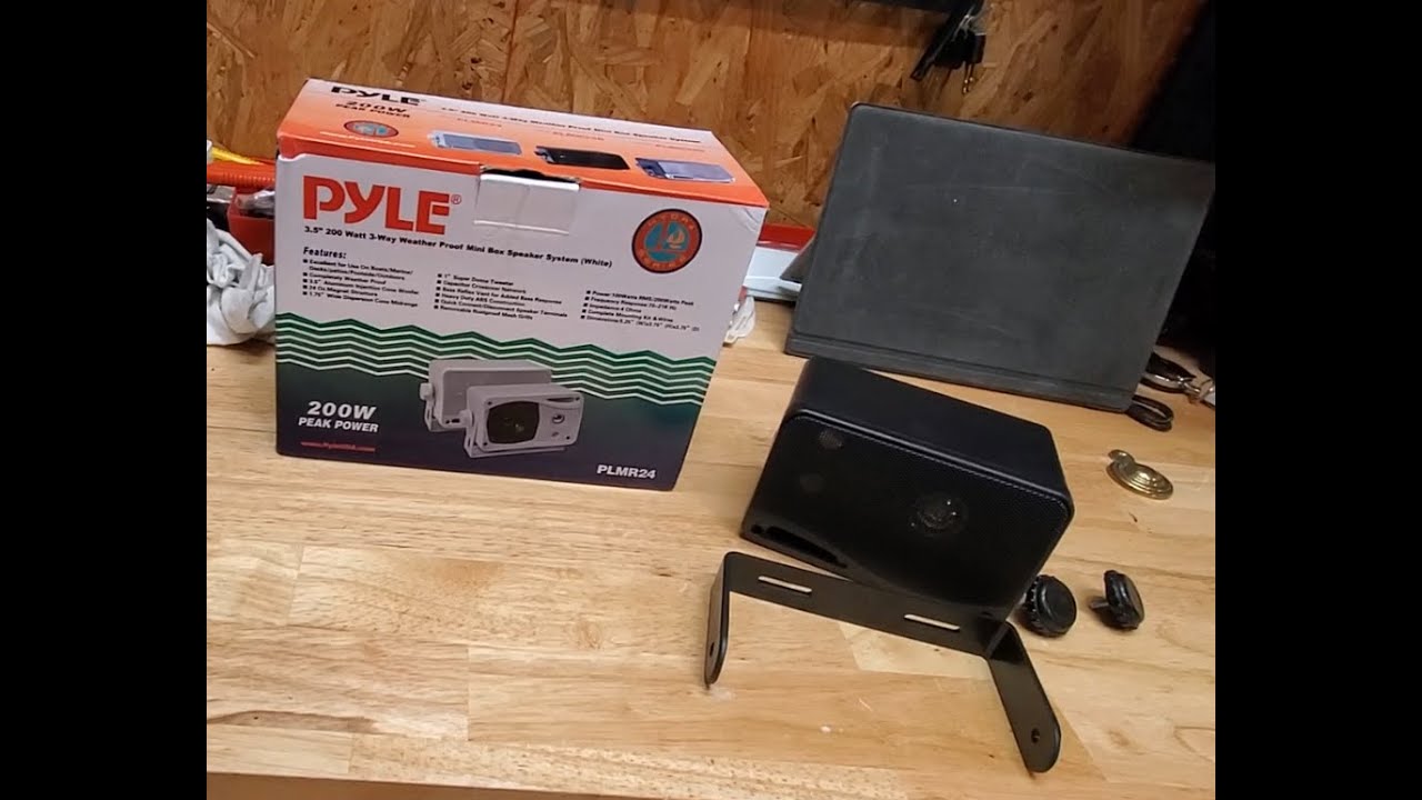 Rear speakers installed on my EZGO Express S4 golf cart. YouTube