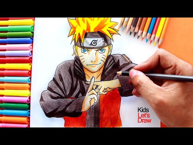 Cómo dibujar a NARUTO UZUMAKI | Naruto Shippuden - thptnganamst.edu.vn