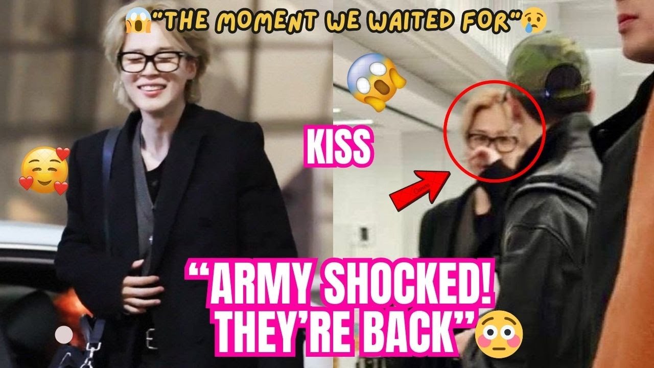 BTS Appears at Dubai Airport, ARMYs Can't Hold Back Their Tears😍😱