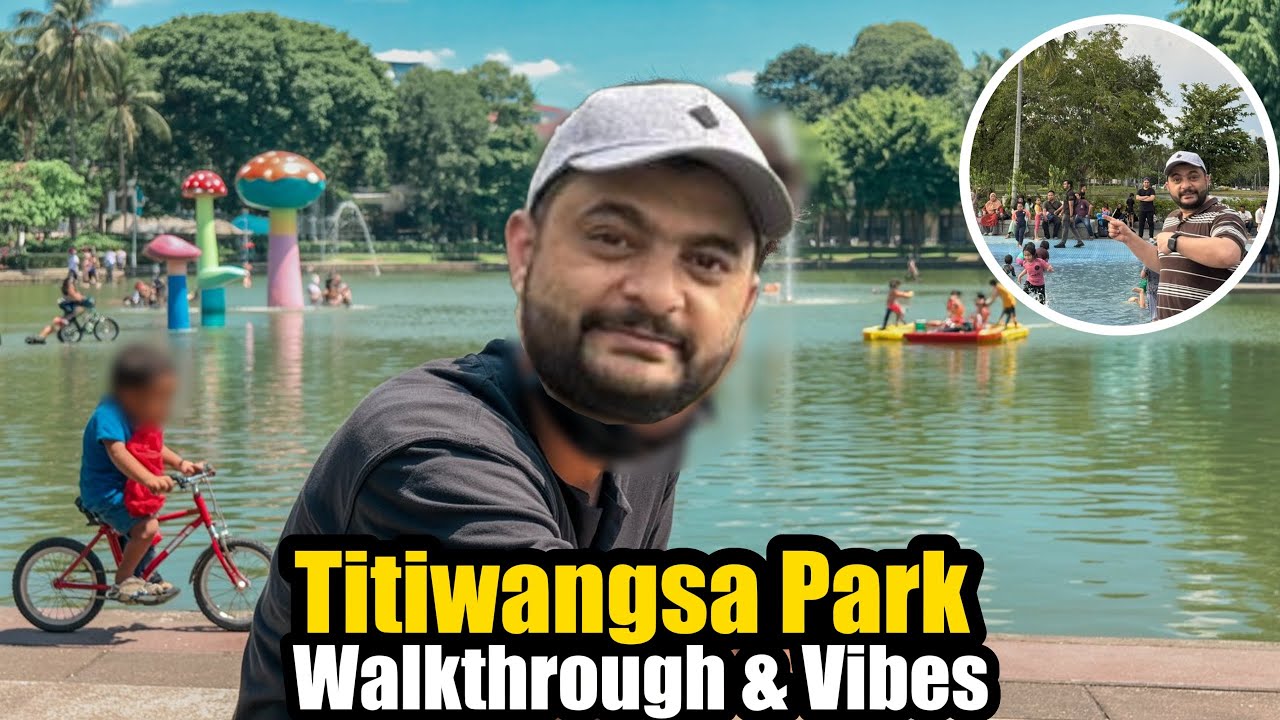 Titiwangsa Park Vlog | Perfect Weather, Water Handball & Sunset Magic