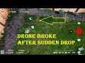 Badly Crashed Just After Take off and Uncontrolled 2021 Hubsan Zino 2 Plus Then Found by DJi Mini 2