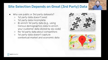 How to Turn a Bunch of Data into a Site De-Selection Strategy: Why use 3rd party data